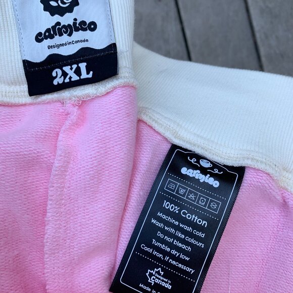 Women's Carmico Casual Shorts 2XL Pink - Picture 4 of 6